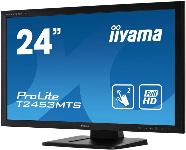 Настольный сенсорный монитор Iiyama T2453MTS-B1
