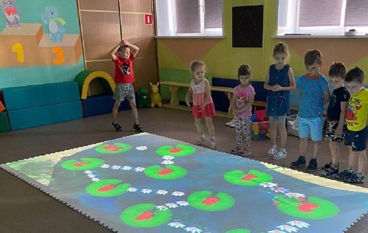 Интерактивный комплекс Interactive Project "Оздоровительная физкультура" (3000лм. в корпусе)