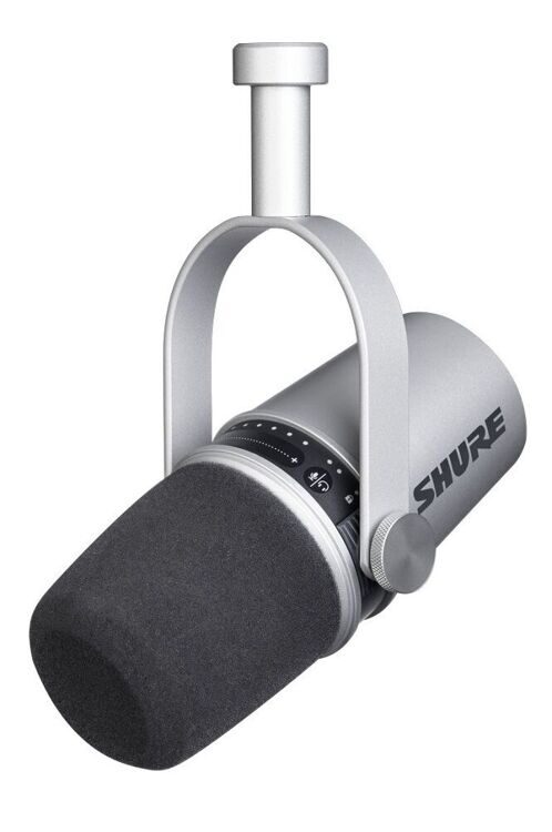 Цифровой кардиоидный динамический микрофон Shure MOTIV MV7-S